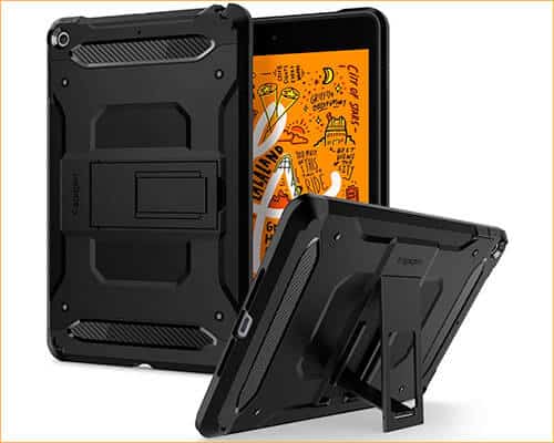 Spigen Tough Armor iPad Mini 5 Kickstand Case