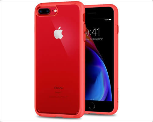 Spigen Ultra Hybrid iPhone 8 Plus Red Case