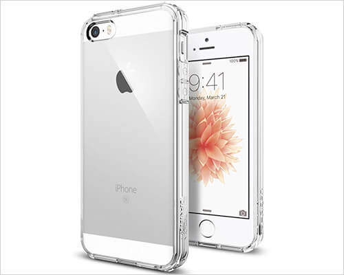 Spigen Ultra Hybrid iPhone SE Clear Case