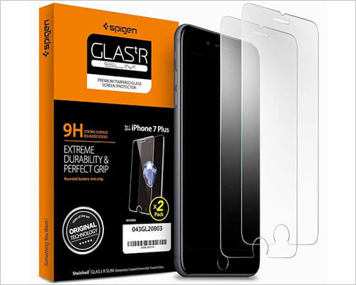 Spigen iPhone 7 Plus Screen Protector Tempered Glass