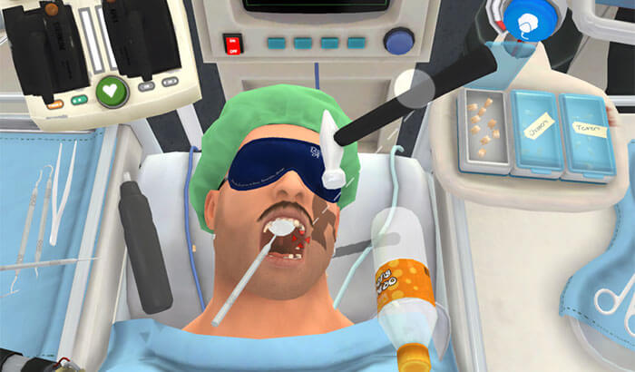 Surgeon Simulator iPhone and iPad App Screenshot