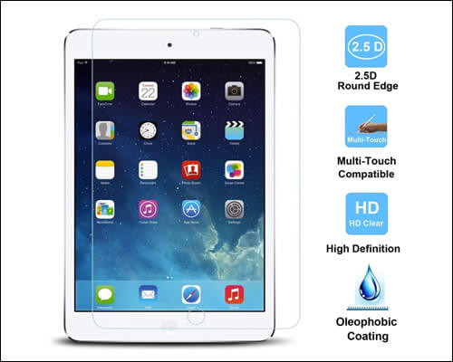 TANTEK 2018 iPad 97 inch Tempered Glass Screen Protector