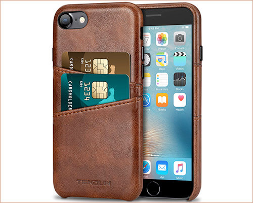TENDLIN iPhone 7 Leather Case