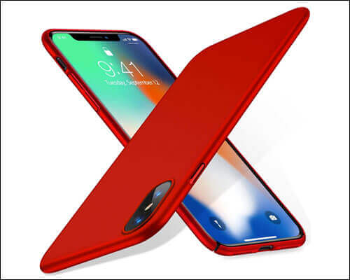 TORRAS iphone x fit red case