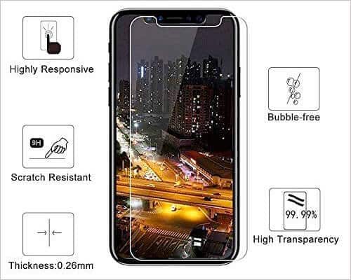 TangDirect Tempered Glass Screen Protector for iPhone X-Xs