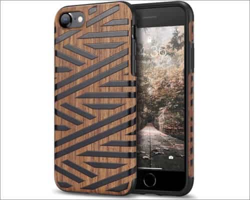 Tasikar iPhone SE 2020 Wooden Case