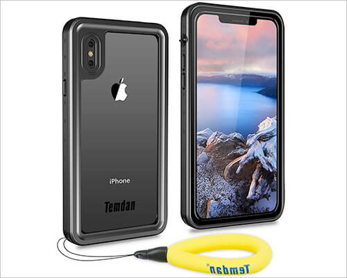 Temdan iPhone X Xs Waterproof Case