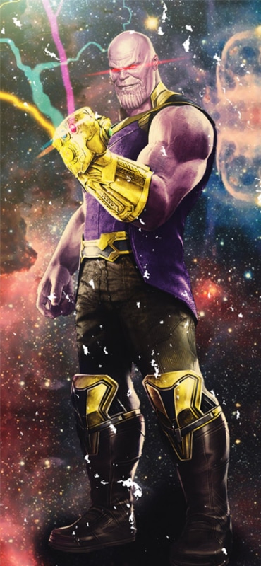 Thanos Arts iPhone Wallpaper