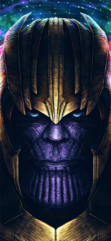 Thanos Artworks iPhone Wallpaper
