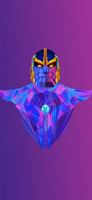 Thanos Colorful iPhone Wallpaper