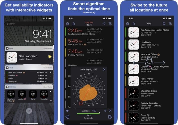 Time Intersect Time Converter iOS App Screenshot