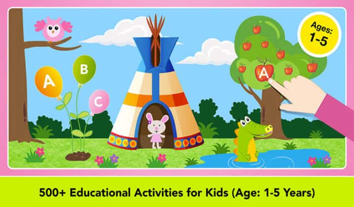 Toddler Learning PreSchool iPhone and iPad Game Screenshot