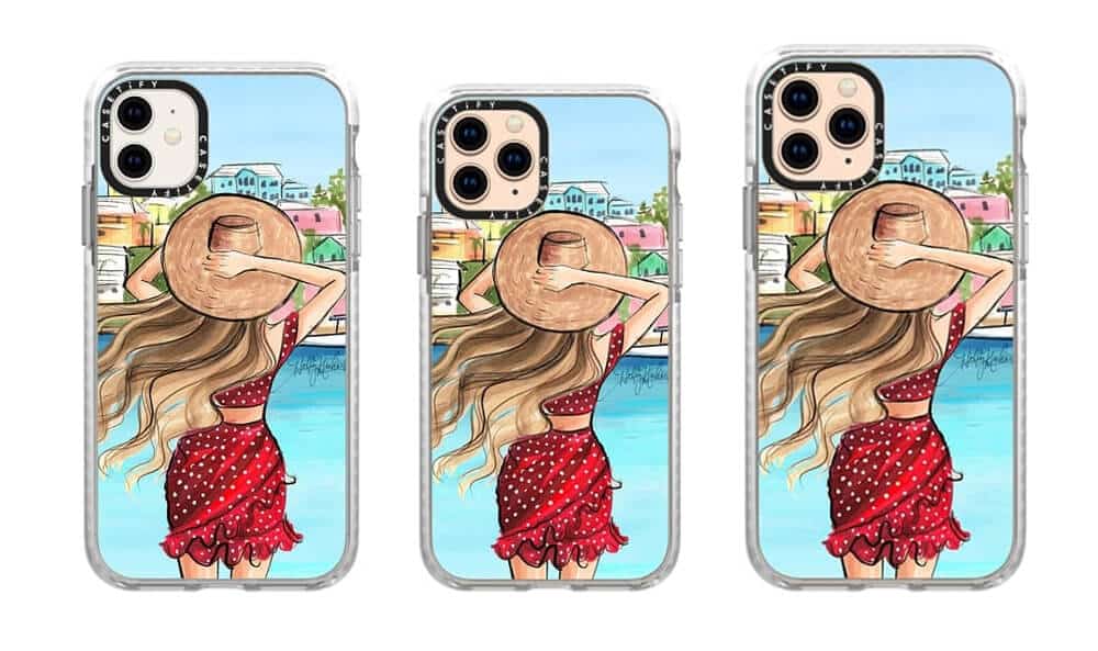 Vacation-Girl Pattern Case for iPhone 11 Pro Max from Casetify