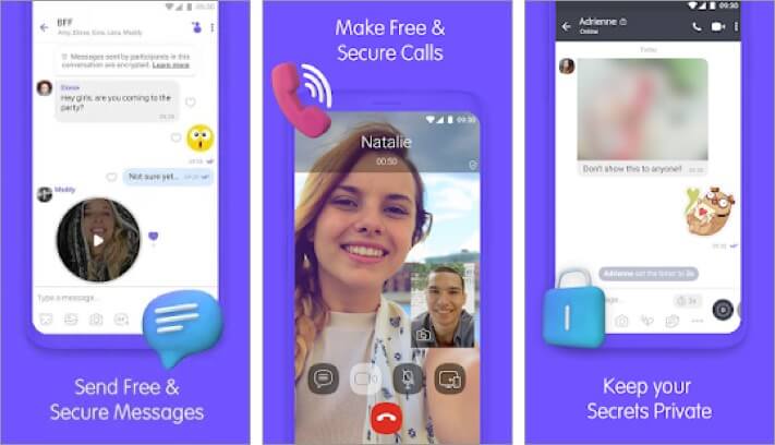Viber Messenger Android App Screenshot