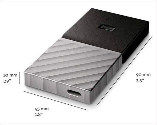 WD My Passport External SSD for Mac