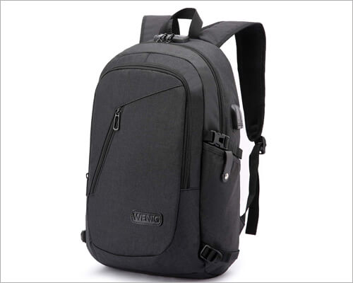 WENIG Anti Theft Laptop Backpack