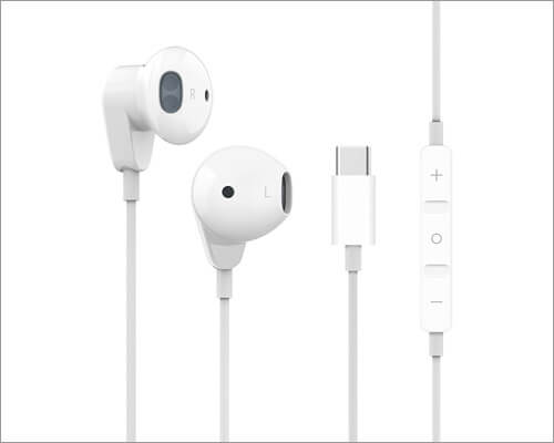 WamGra USB C Headphones Compatible with MacBook, iPad Pro and Android Devices