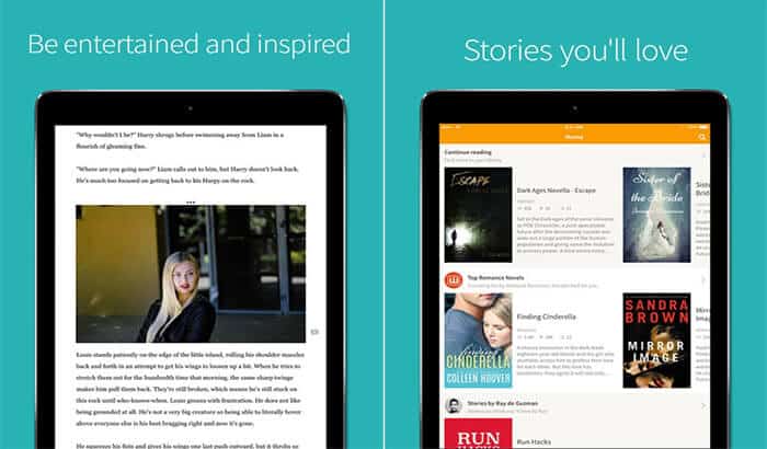 Wattpad iPhone and iPad App Screenshot