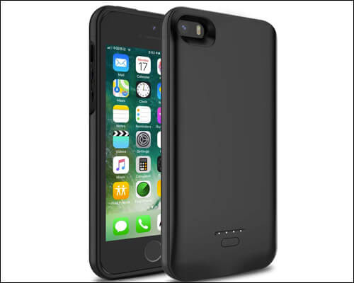 Wavypo Battery Case for iPhone SE