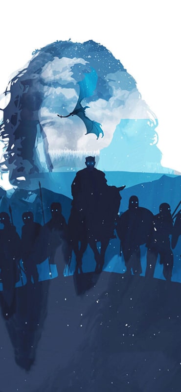 Winter is here iPhone Game of Thrones Wallpaper