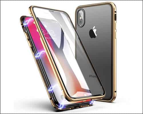 ZHIKE iPhone Xs Max Magnetic Case with Wireless Charging