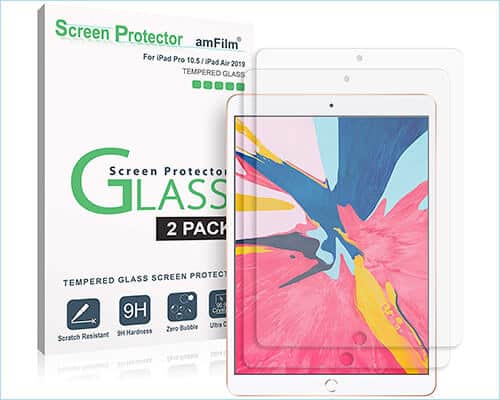 amFilm 10.5-inch iPad Air 3 Glass Screen Protector