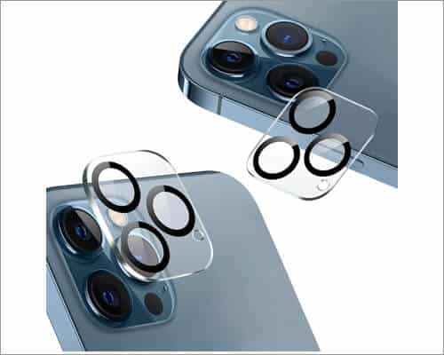 Защитная пленка для объектива камеры AMOVO iPhone 12 Pro Max