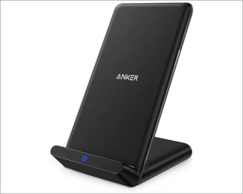 anker qi certified wireless charger for iphone xr