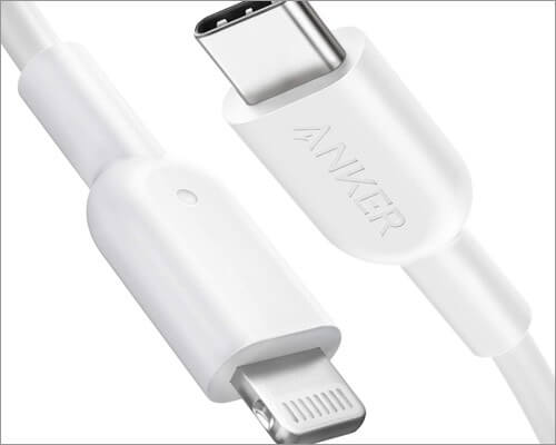 anker usb c to lightning cable