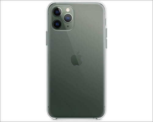apple clear case for iphone 11 pro