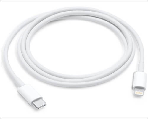 apple lightning to usb-c cable