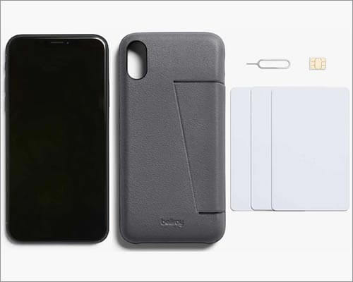 bellroy 3 Card iPhone X Leather Case