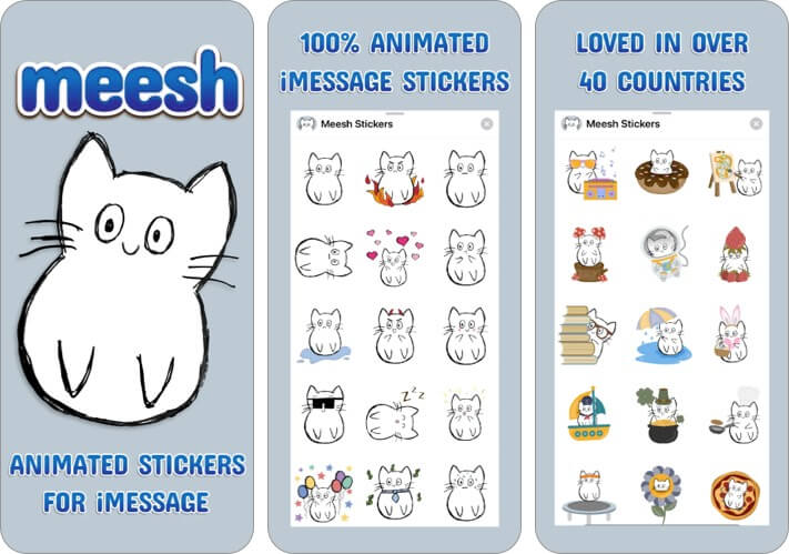 Best iMessage Cat Sticker Packs  Free and Paid  - 60