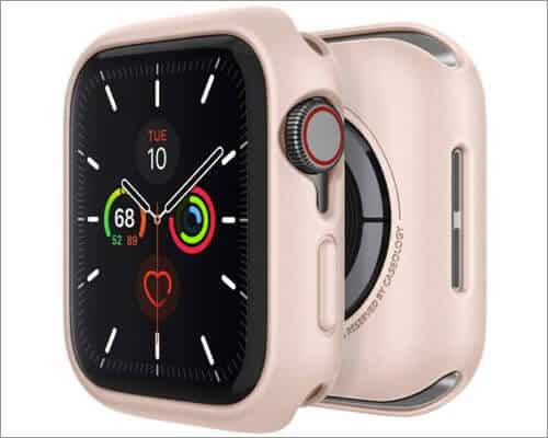 caseology nero designed case for apple watch series 6 5 4 and se