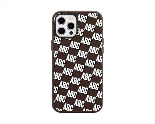 Casetify leather case for iphone 12 pro max