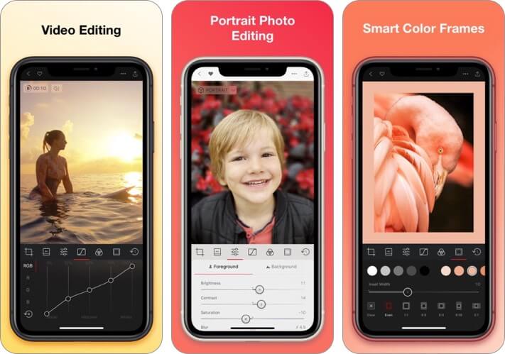 darkroom photo and video editor iphone and ipad app screenshot