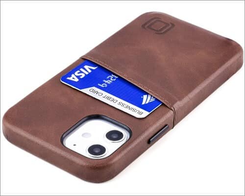 Dockem Leather Card Holder Case for iPhone 12 Mini