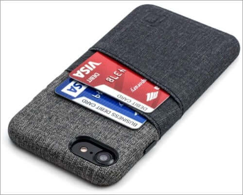 dockem synthetic leather card holder case