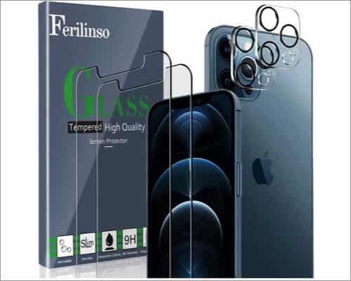Ferilinso iPhone 12 Pro Max Kameraobjektivschutz