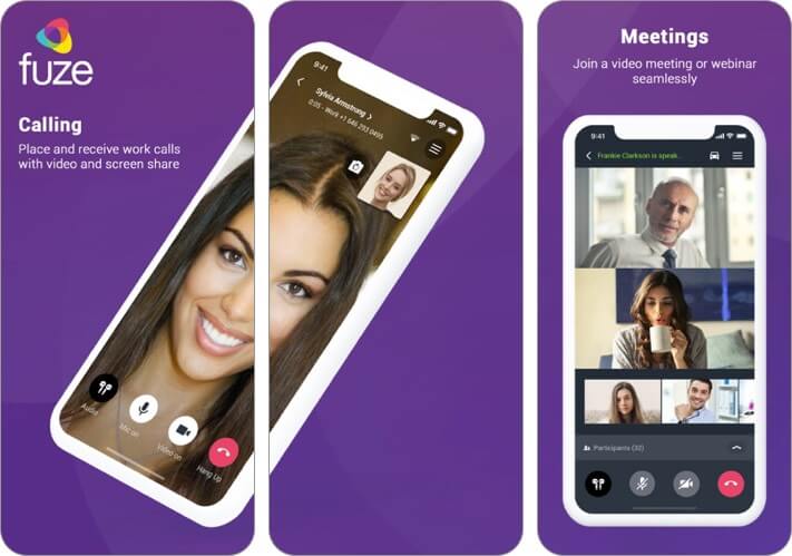 fuze mobile iphone and ipad team management app screenshot