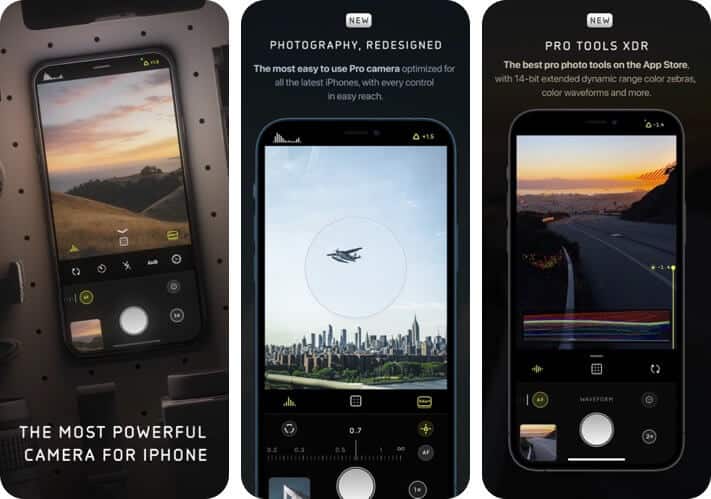 Halide Mark II Pro Camera RAW Photo Editing iPhone and iPad App Screenshot 