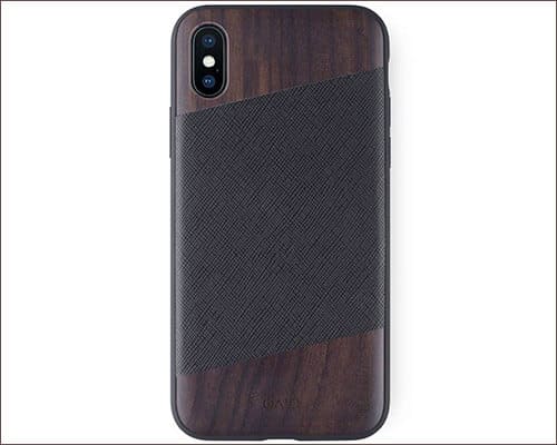 iATO Wooden Case for iPhone Xs