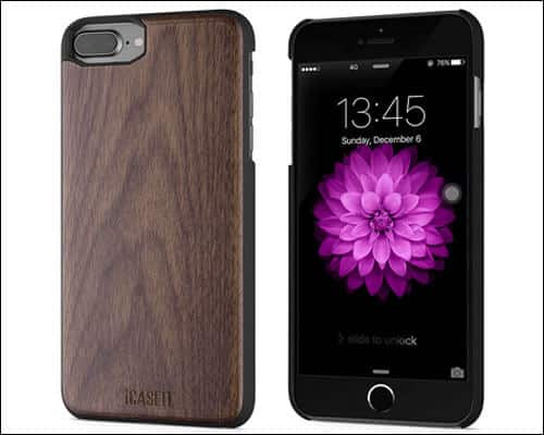 iCASEIT iPhone 8 Plus Wooden Case