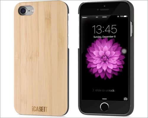 iCASEIT iPhone SE 2020 Wooden Case