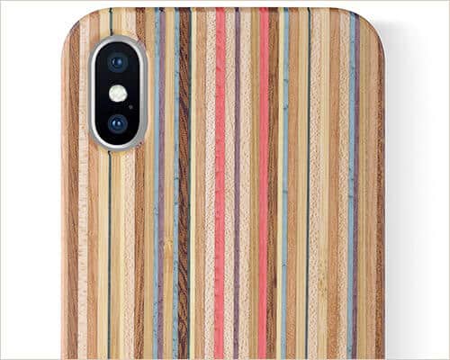 iCASEIT iPhone Xs Wooden Case