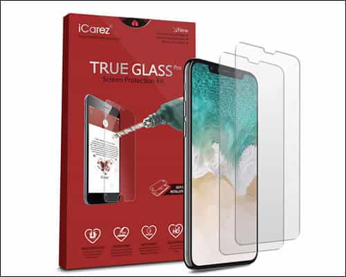 iCarez Tempered Glass Screen Protector iPhone 11 Pro