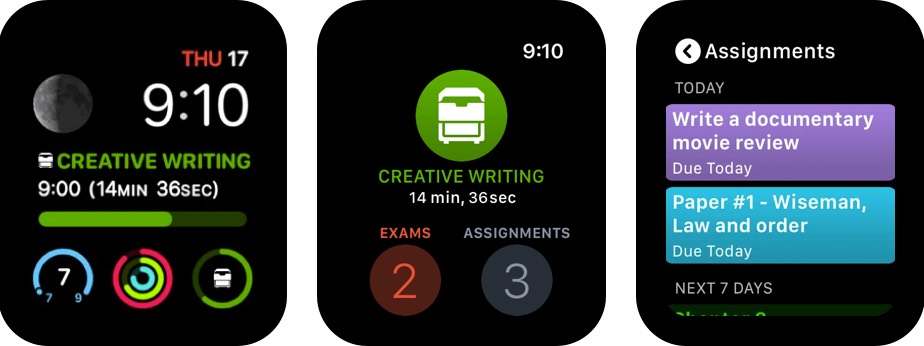 iStudiez-Pro-Legendary-Planner-Apple-Watch-App-Screenshot