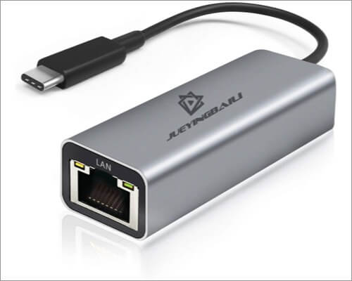 JYZZ USB C To Ethernet Adapter for MacBook
