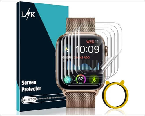 lk store screen protector for apple watch series 6 and 5