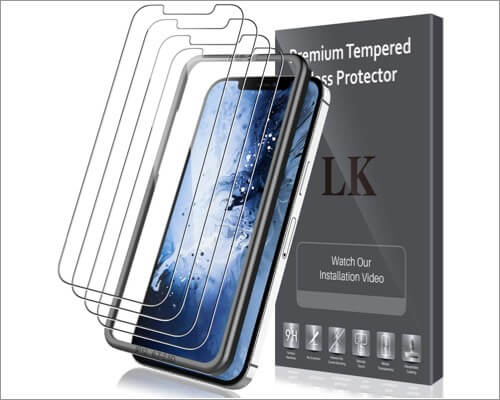 LK Tempered Glass Screen Protector for iPhone 12 Pro Max